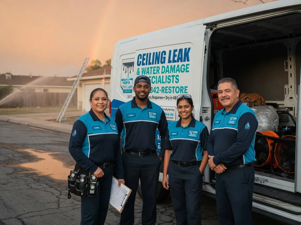 Ceiling Leak Cleanup company in Camden, TX
